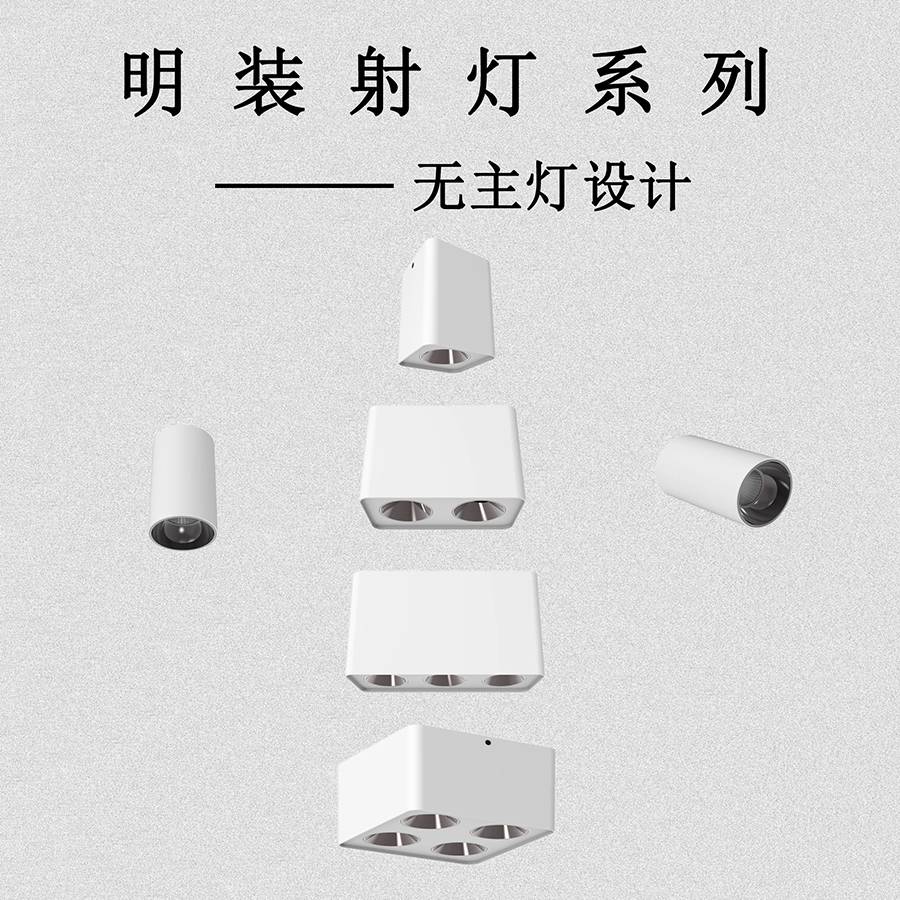 明裝射燈系列